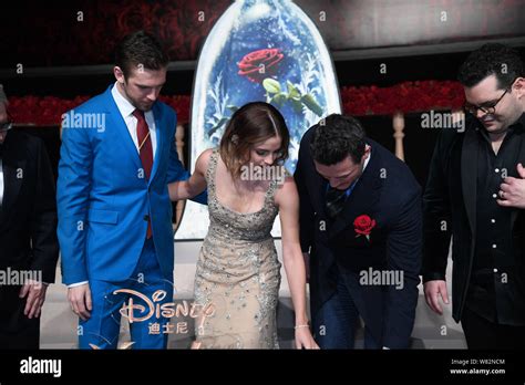 (From left) English actor Daniel Jonathan "Dan" Stevens, British ...