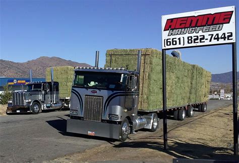 Pin by Rodger Shull on HAY HAULERS | Big trucks, Peterbilt trucks, Cool ...