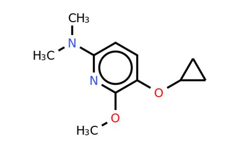 CAS 1243316 40 6 5 Cyclopropoxy 6 Methoxy N N Dimethylpyridin 2 Amine