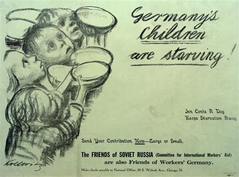 Germanys Children Are Starving Kollwitz Käthe