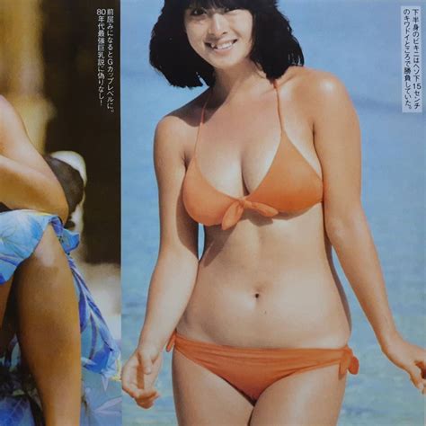 河合奈保子水着 80年代アイドル 美巨乳 食い込み スジ 切り抜き1p 管理番号ee A222 タレント ｜売買されたオークション情報