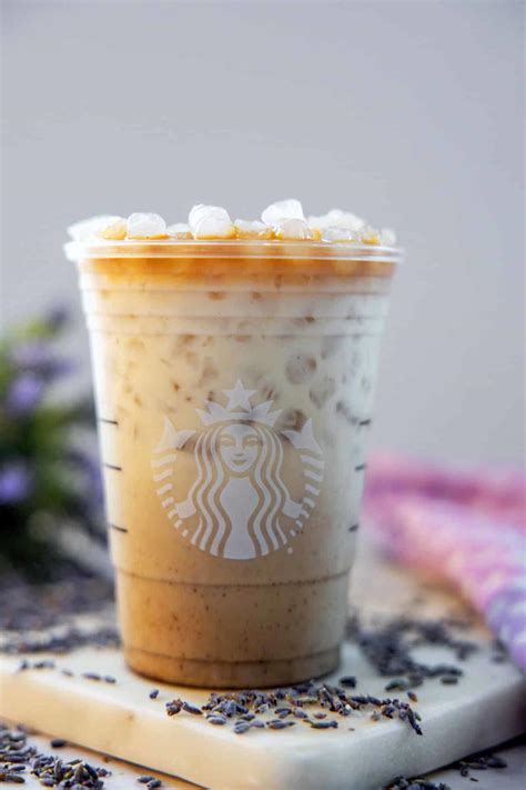 Iced Lavender Oatmilk Latte Starbucks Copycat