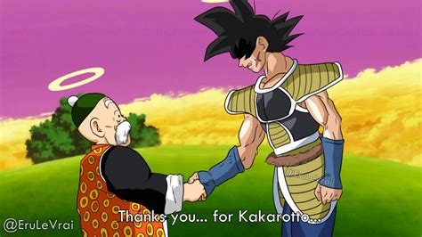 Bardock Thanks Grandpa Gohan For Kakarotto By Erukurawjin On Deviantart