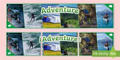 New Adventure Photo Display Banner Professor Feito