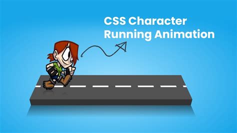 CSS Character Running animation Effects | CSS3 Animation Tutorial