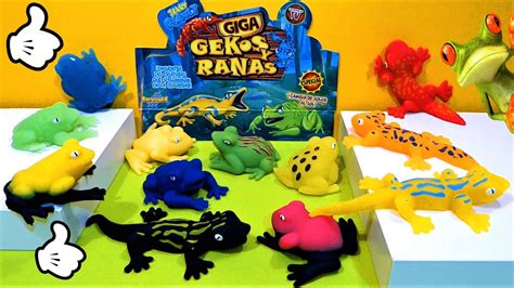 Giga Gekos Y Ranas Maxi Unboxing Youtube