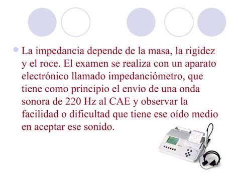 Acumetría Audiometría E Impedanciometría Ppt