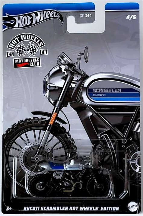 Hot Wheels Motorcycle Club Ducati Scrambler Hot Wheels Edition Scale Hobbies Ltd