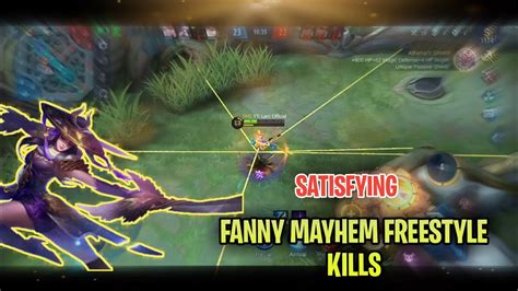 FANNY MAYHEM FREESTYLE KILLS MLBB YouTube