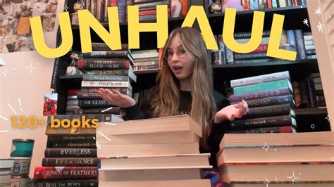 Massive Book Unhaul 120 Books 📚 Youtube