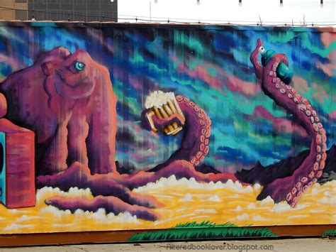 Altered Book Lover: Monday Murals: Strange mural