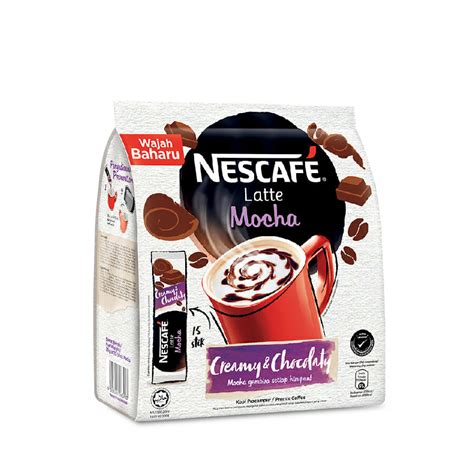 NESCAFE Latte Mocha Stp 31g X 15 Sachet Clearance Sale EXP JUNE 2024