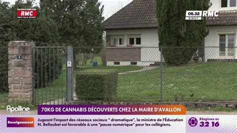 70 kg de cannabis découverts chez la maire d Avallon