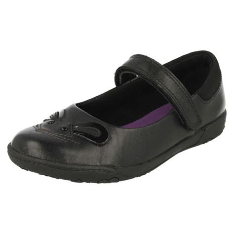 Girls Clarks School Shoes With Lights Trixi Bee