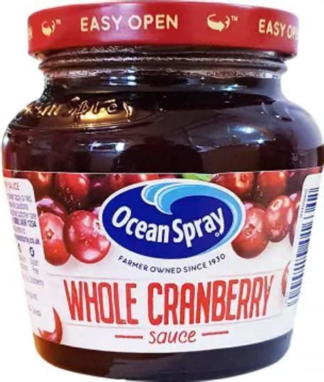 Ocean Spray Whole Cranberry Sauce 250 G Grocery And Gourmet Foods