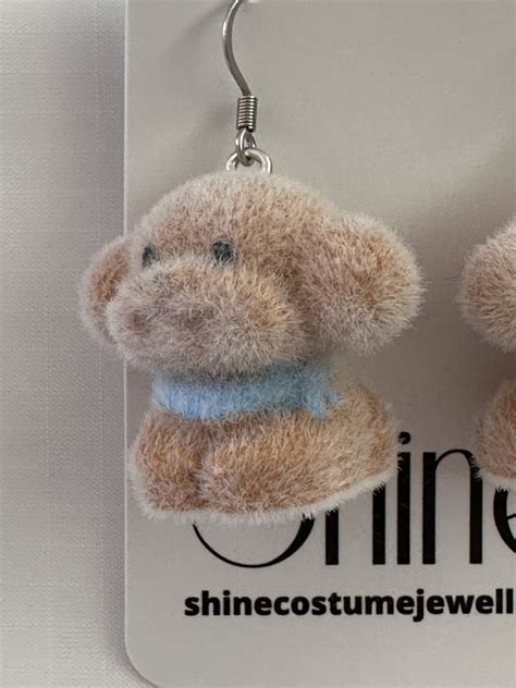FLUFFY FLOCK DOG - Shine Costume Jewellery