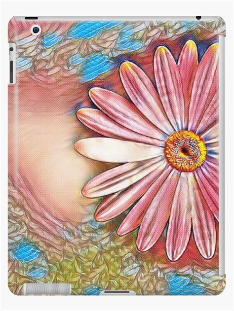 Pink Daisy Abstract Ipad Cases And Skins