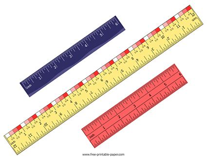 Ruler Inches – Free-printable-paper.com