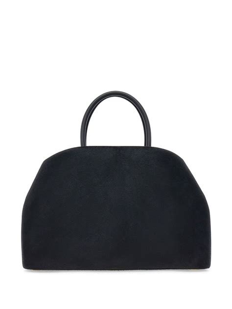 Ferragamo Bolsa Tote Hug M Dia Preto Farfetch Br