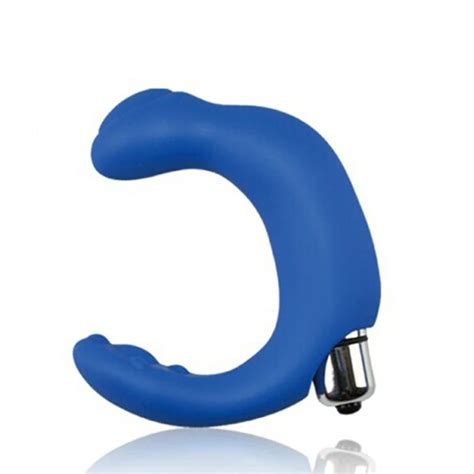 Vibrating Male G Spot Prostate Stimulator Massager Anal Vibrator Anal Toys Real Skin Feeling