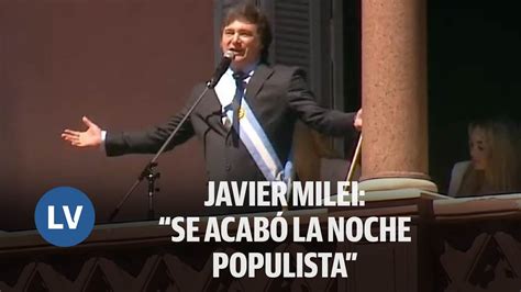 Javier Milei Salud A La Gente Desde El Balc N De Casa Rosada Se