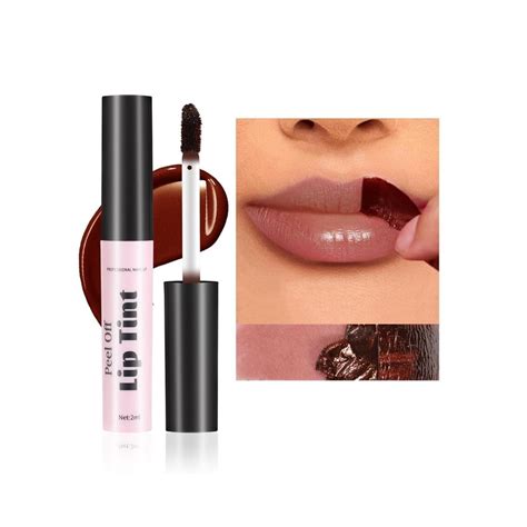 Colors Peel Off Lip Stain Tattoo Magic Color Matte Nude Lip Gloss Lip Tint Long Lasting