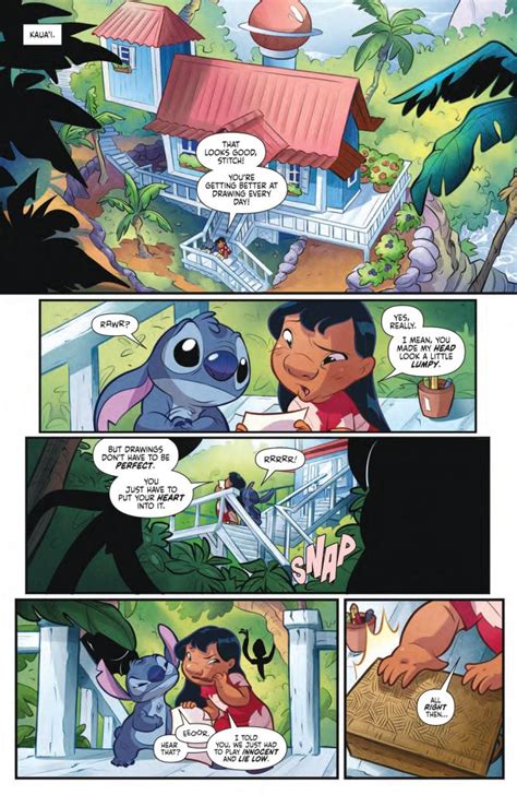 Comic Preview Lilo And Stitch 1 Comic Book Movies And Superhero