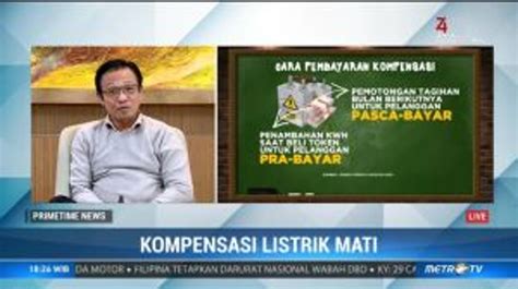 Ini Cara Hitung Kompensasi Mati Listrik PLN Video Dailymotion