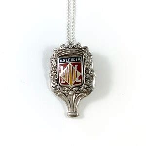 Valencia Spain Necklace, Spain Pendant, Valencia Charm, Valencia ...
