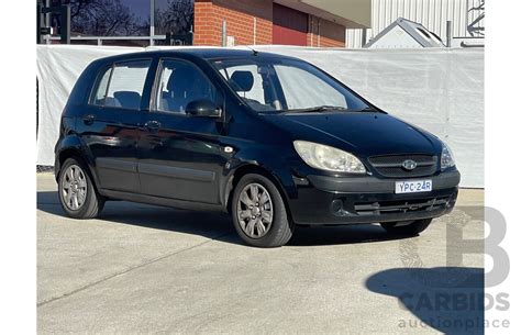 10 2008 Hyundai Getz S TB MY09 Lot 1488875 CARBIDS