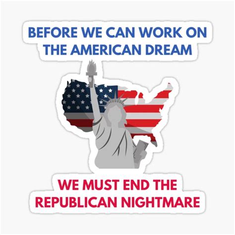 Fuck The Gop T Shirt Fuck The Gop Stickers Sticker For Sale By Sugarcube Redbubble