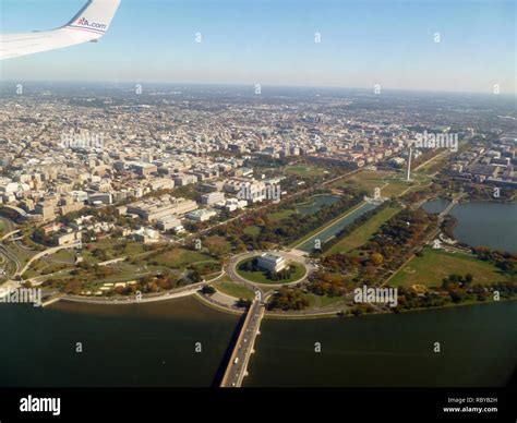 Aerial view of National Mall Stock Photo - Alamy