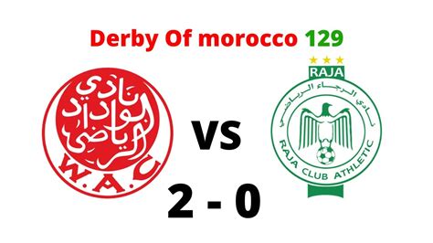 Wydad Wac Vs Rca Raja 2 0 Résumé Du Match 2021 ملخض كامل Wydad Vs Raja