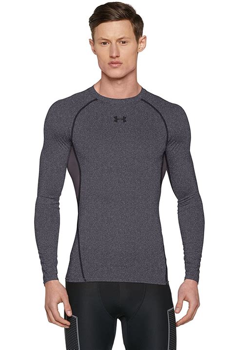 Under Armour Mens Heatgear Armour Long Sleeve Compression Shirt