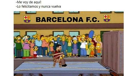 Los Memes Más Divertidos Que Ha Dejado La Posible Salida De Messi Del