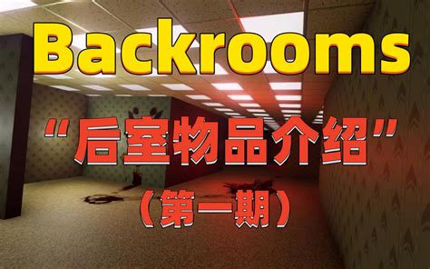 【backrooms】后室物品介绍（第一期） 季夏廿玖 季夏廿玖 哔哩哔哩视频