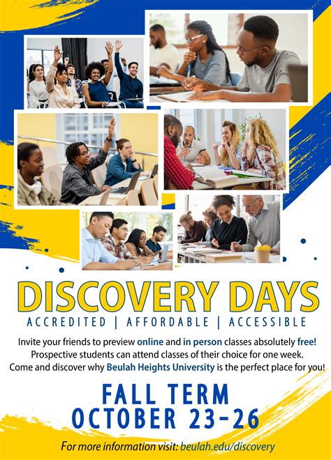 Discovery Days Beulah Heights University Inc