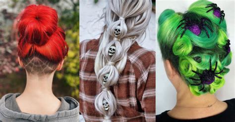 halloween hair    trend thatll    extra spooky