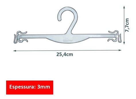 Kit Cabide Para Lingerie Acrílico Loja Atacado Parcelamento sem juros