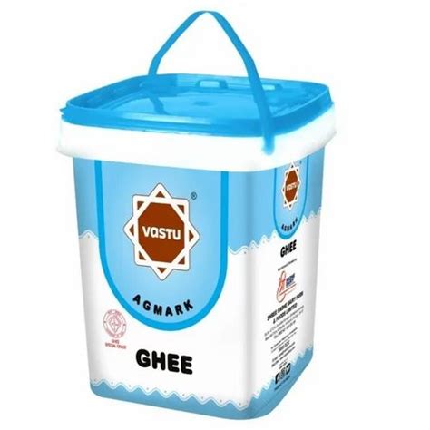 Vastu Agmark Regular Ghee Bucket L At Litre Purushottam Nagar