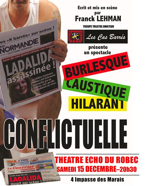 Conflictuelle Théâtre l Echo du Robec