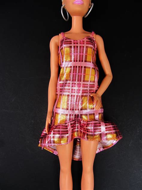 Barbie Fashionistas Doll #142 SHIMMERY PLAID Original Outfit – Mattel ...