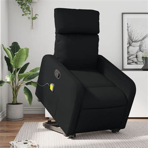 Fauteuil De Salon Chaise Fauteuil Inclinable De Massage Noir