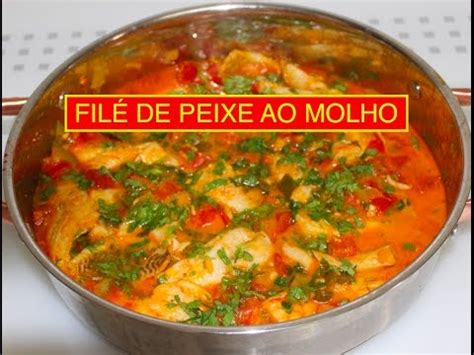 Fil De Peixe Ao Molho Leite De Coco Youtube