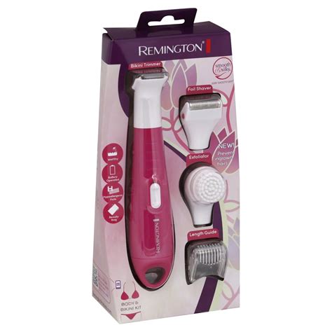 Remington Smooth Silky Trimmer Shaver Body And Bikini Kit Shop