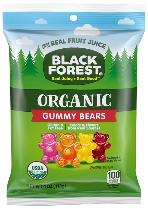 Shop Organic Gummy Bears | Black Forest Snacks