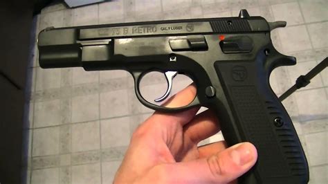 CZ 75B Retro Close Up YouTube