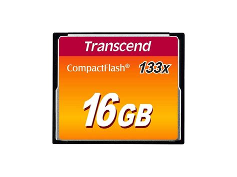 Transcend 16GB Compact Flash133X - tech.co.za