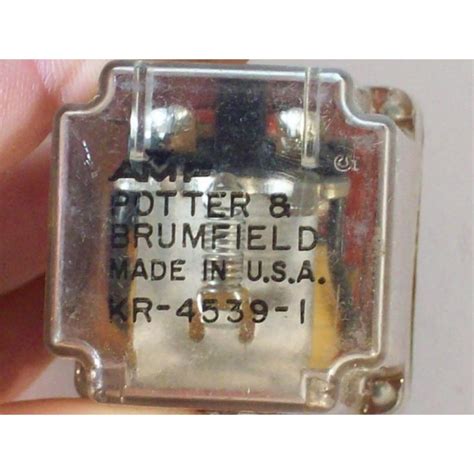 Potter Brumfield KR45391 Relay KR 4539 1 Mara Industrial