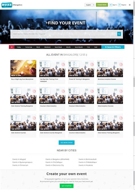 Ticketing Website Template
